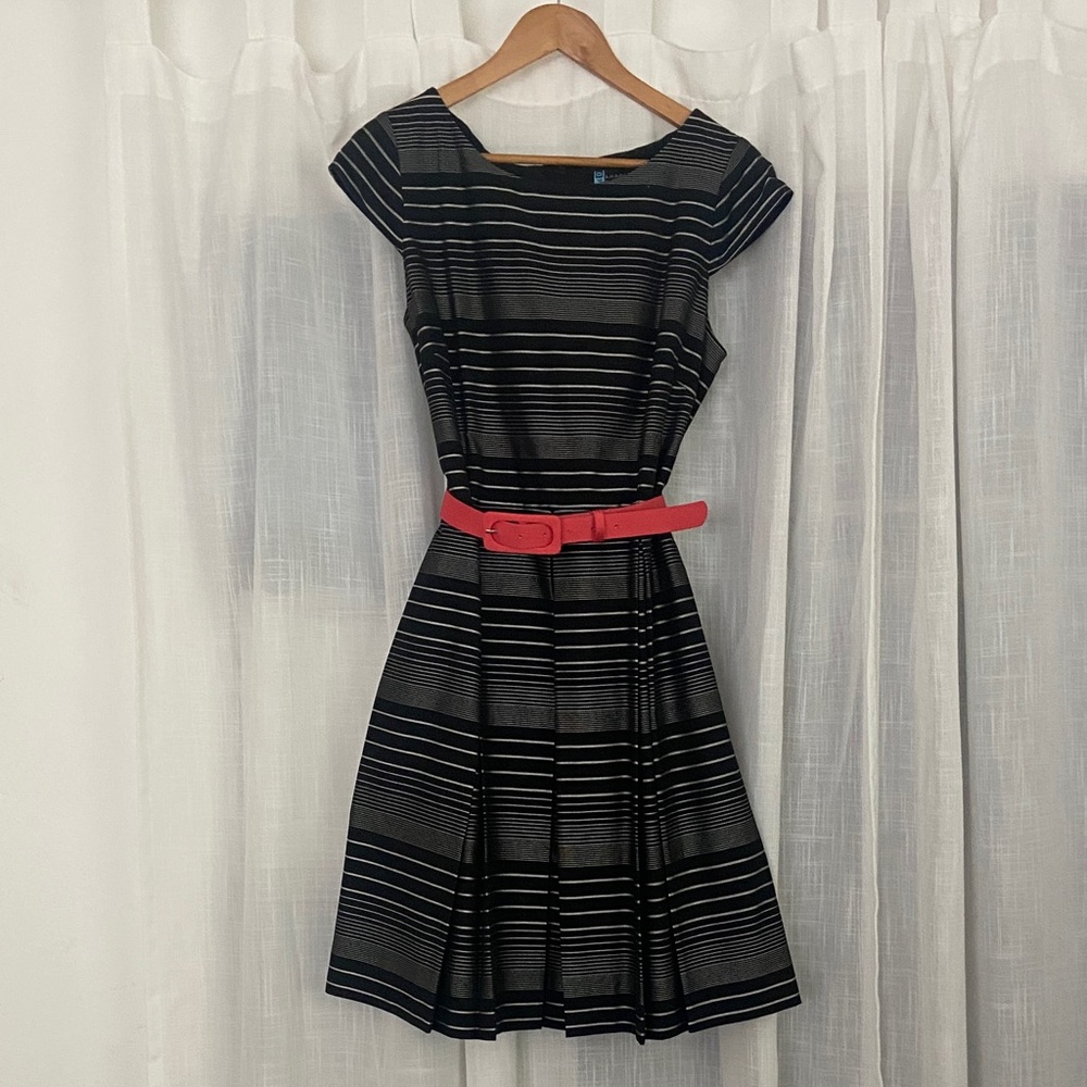 Tahari Black Dress